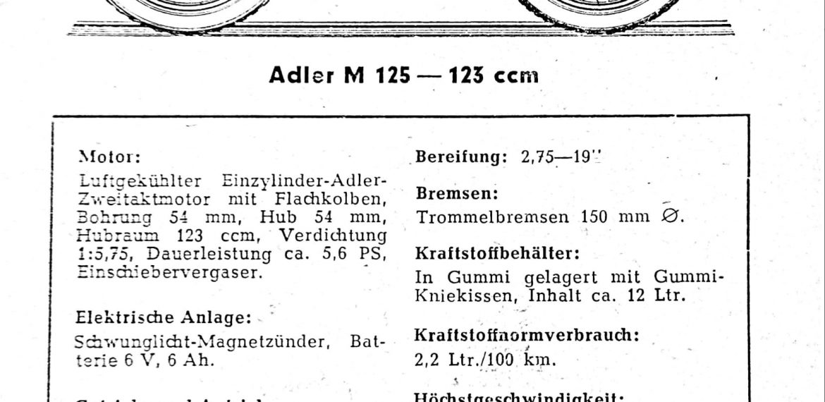 Adler M 125