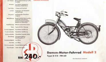 Bastert Werke Bielefeld Motorrad-Programm (Vorkrieg)