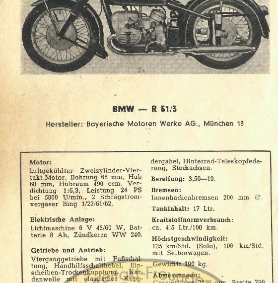 BMW R 51/3