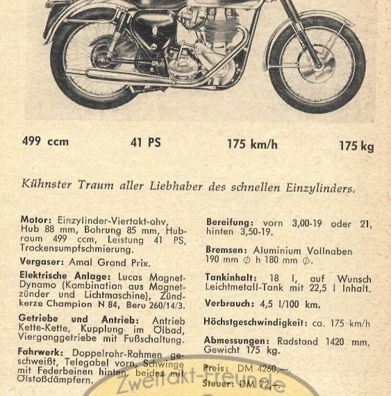 BSA Clubmann Sport B 34