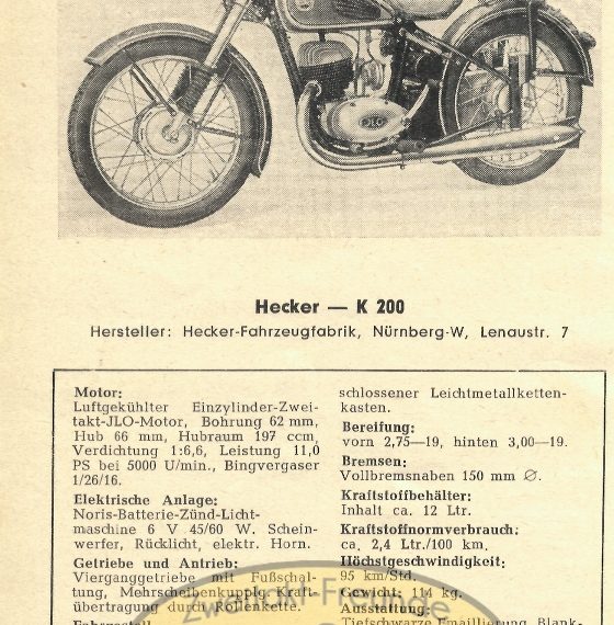 Hecker K 200