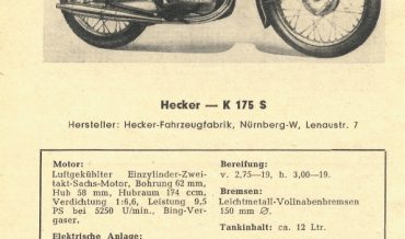 Hecker K 175 S