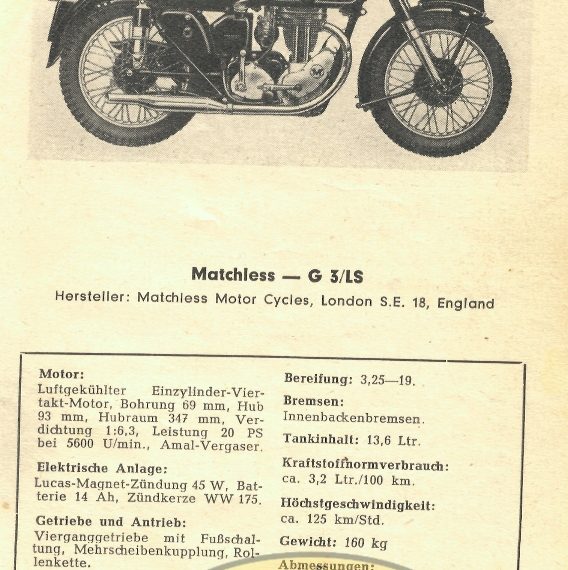 Matchless G 3/LS