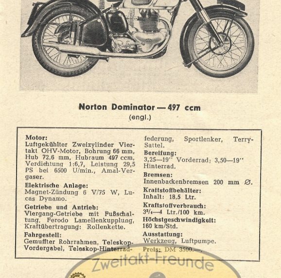 Norton Dominator