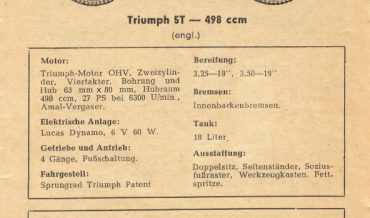 Triumph 5T Speed Twin