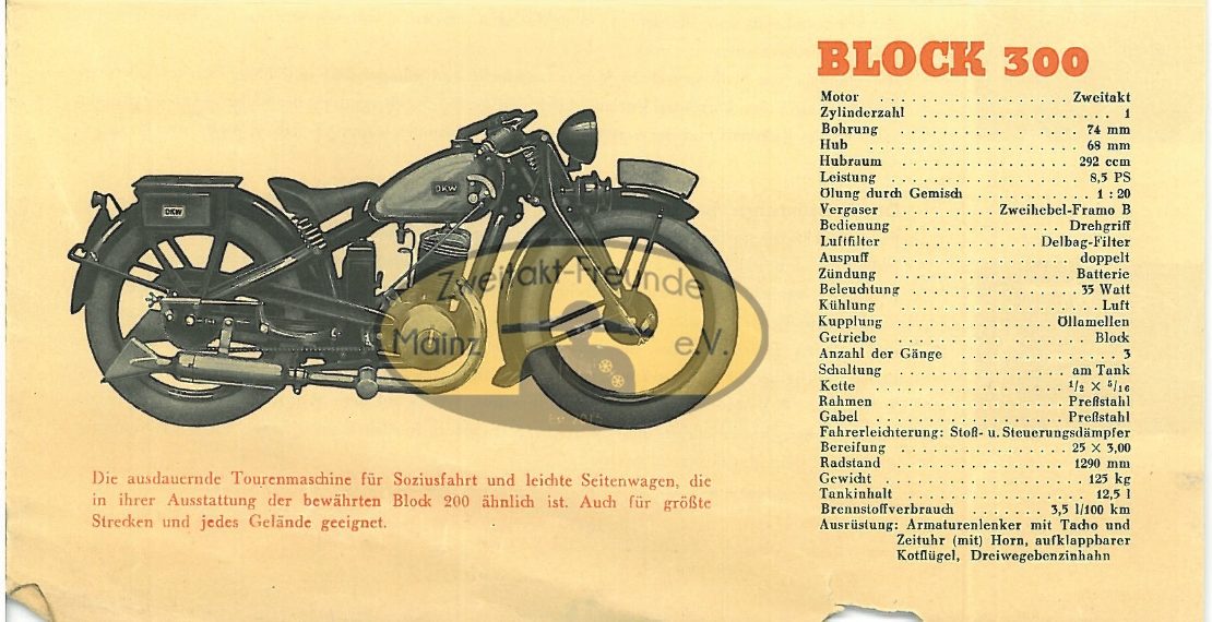 DKW Block 300