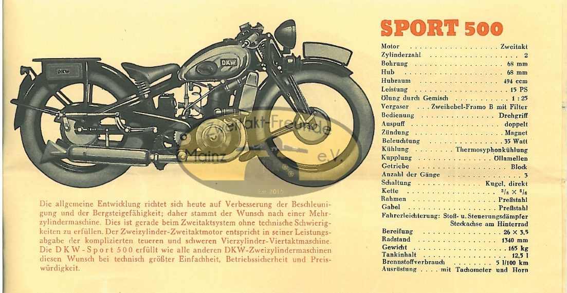 DKW Sport 500