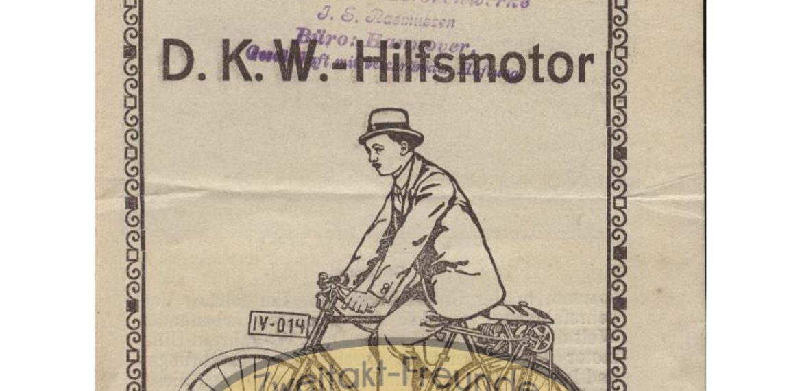 DKW Hilfsmotor 1921 & 1922