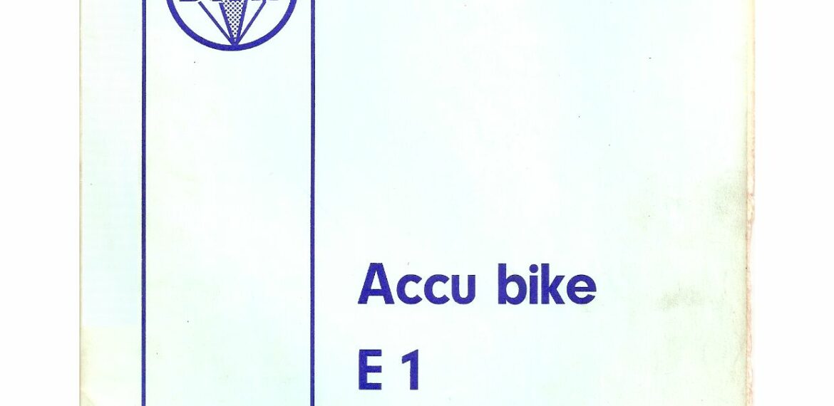 Hercules Accu Bike E1